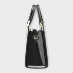 Emilie | Sac à main en cuir crocodile brillant - Amélie Delaire