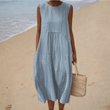 Enzo - Robe d’Été Confortable Sans Manches - Amélie Delaire