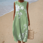 Éwan - Robe d’Été Confortable Sans Manches - Amélie Delaire