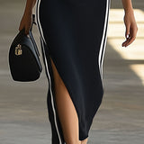 Aldona | Robe Maxi Côtelée