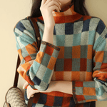 Françoise | Pull rétro confortable - Amélie Delaire