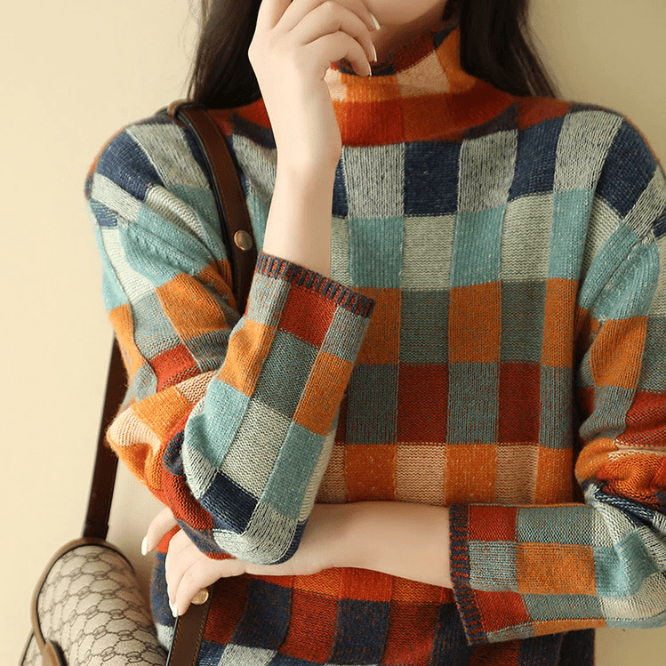 Françoise | Pull rétro confortable - Amélie Delaire