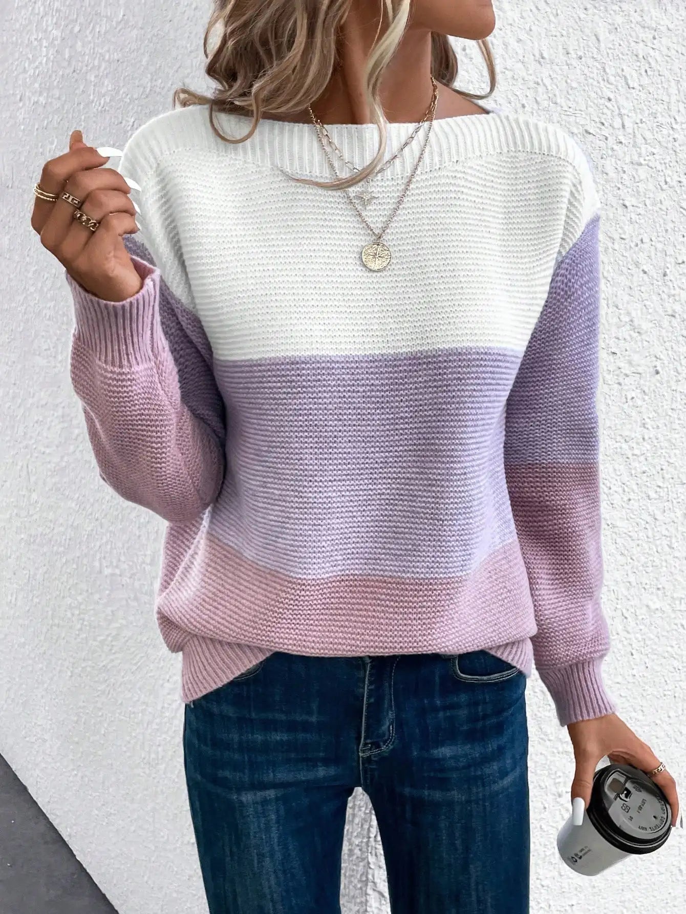 Grace | Pull Ombre Confortable - Amélie Delaire