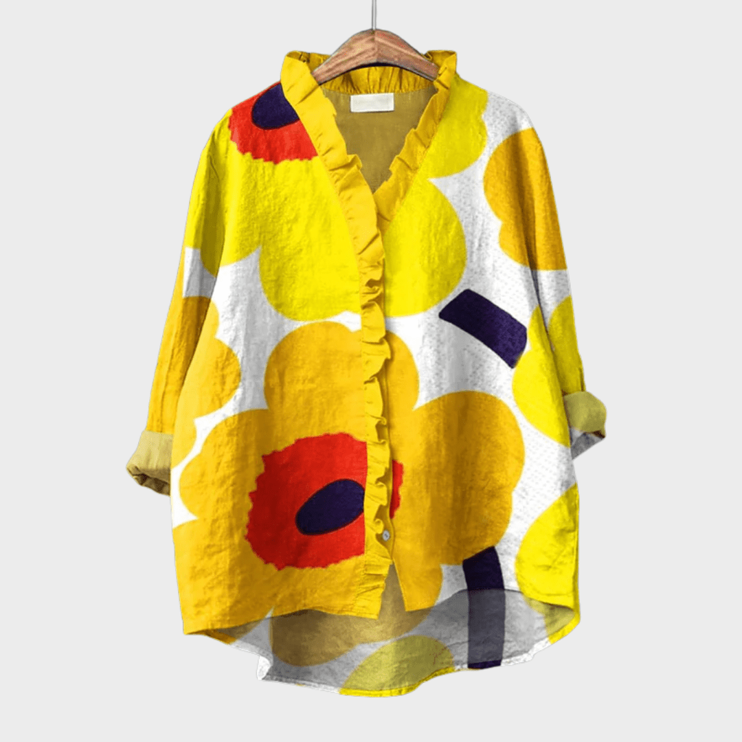 Helena | Blouse élégante d’été - Amélie Delaire