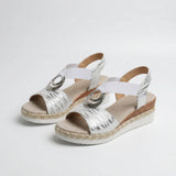 Lizzy | Sandales Compensées Espadrille Glamour