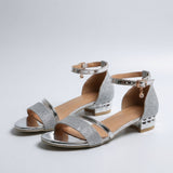 Lieke | Sandales Orthopédiques Talon Carré Élégantes