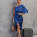 Tamari | Élégante Robe Midi en Satin