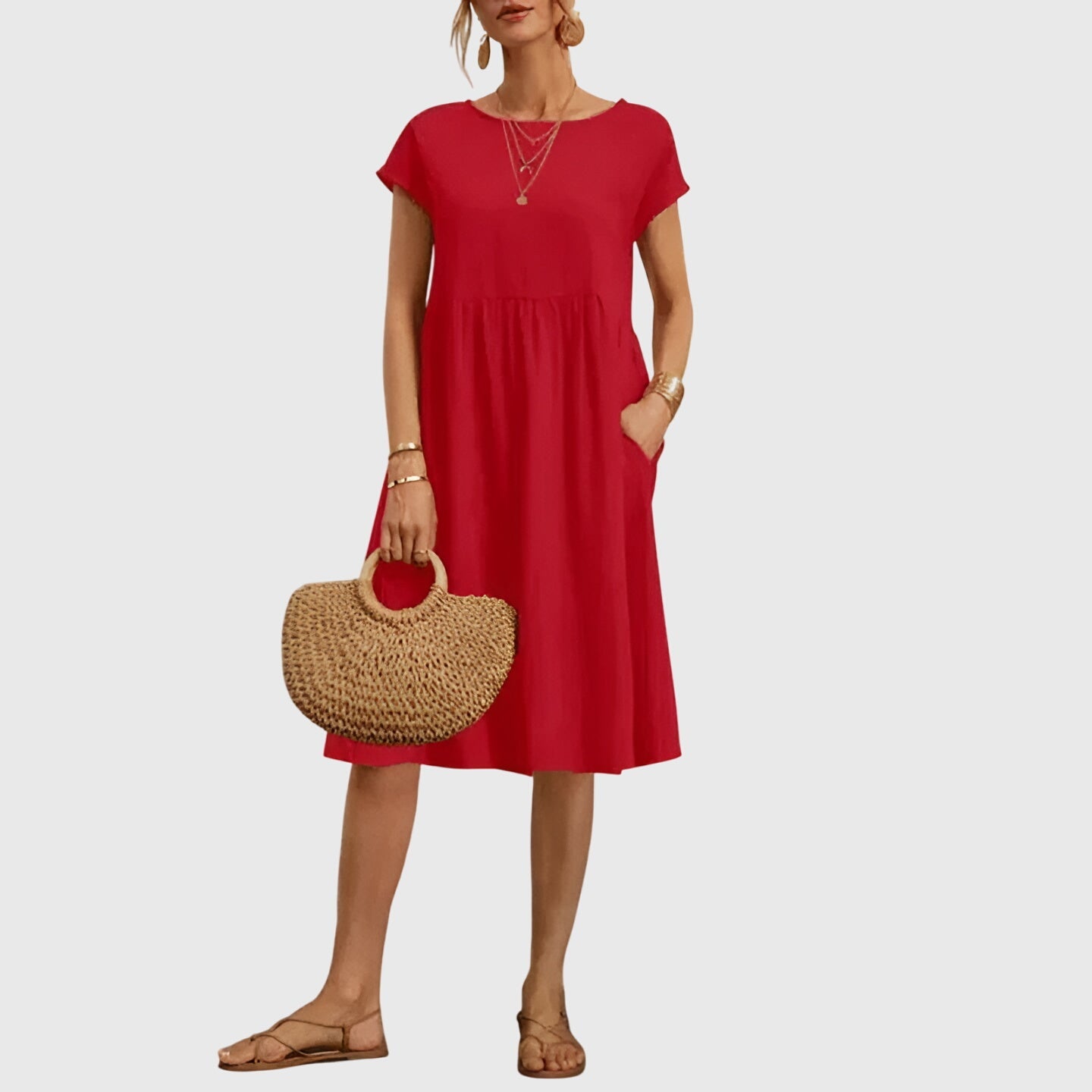Isabelle | Robe Élégante de Printemps - Amélie Delaire