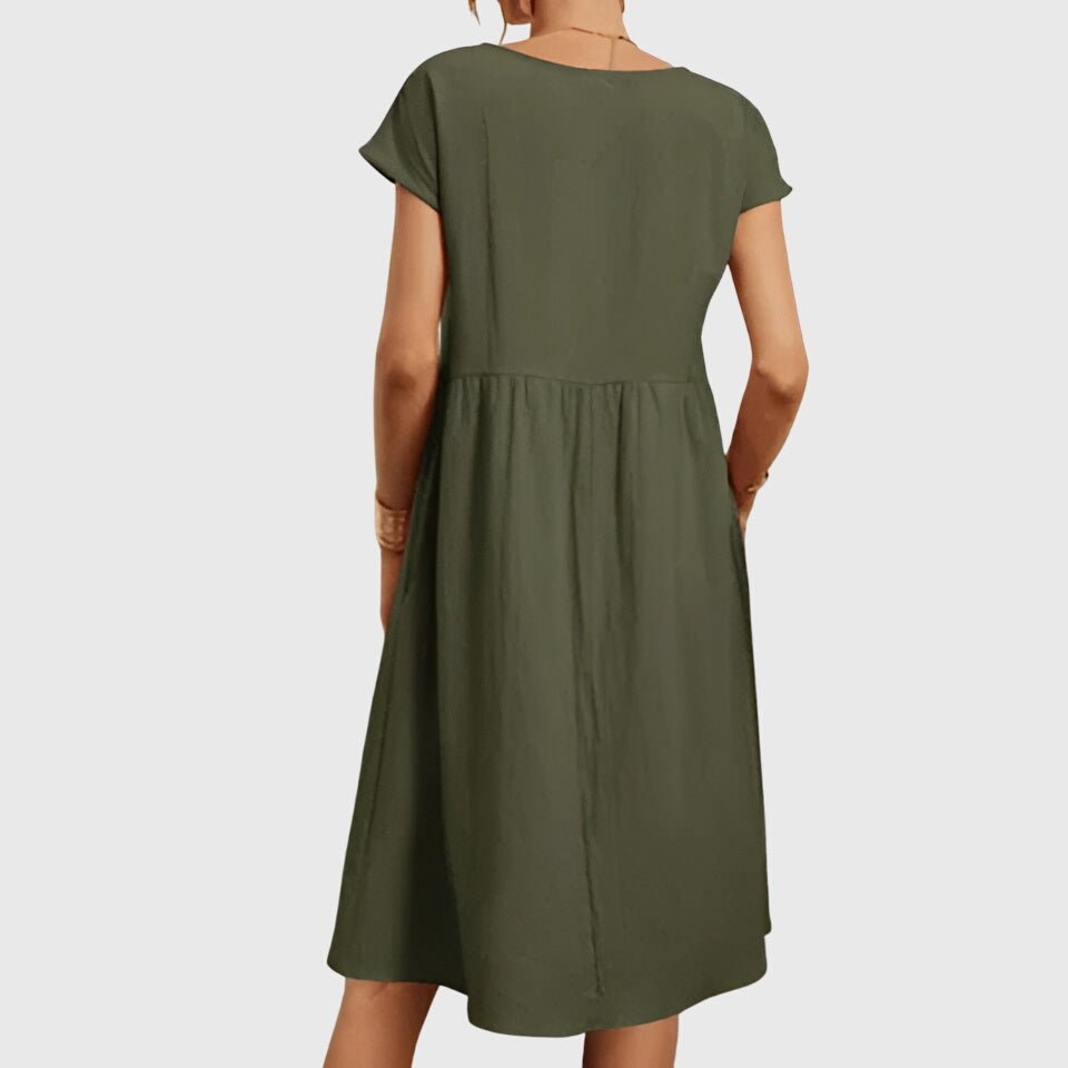 Isabelle | Robe Élégante de Printemps - Amélie Delaire