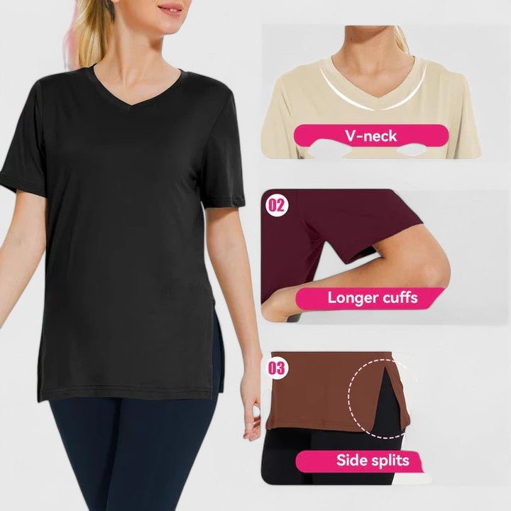 Isabelle | T-shirt Confortable Pack de 3 - Amélie Delaire