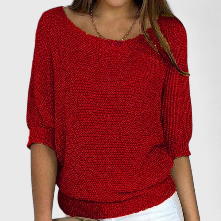 Jeanne | Pull en Tricot Sans Effort - Amélie Delaire