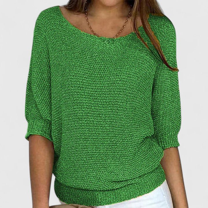 Jeanne | Pull en Tricot Sans Effort - Amélie Delaire