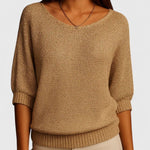 Jeanne | Pull en Tricot Sans Effort - Amélie Delaire