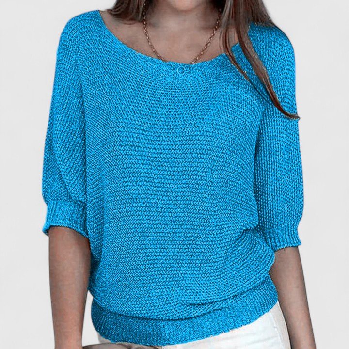 Jeanne | Pull en Tricot Sans Effort - Amélie Delaire