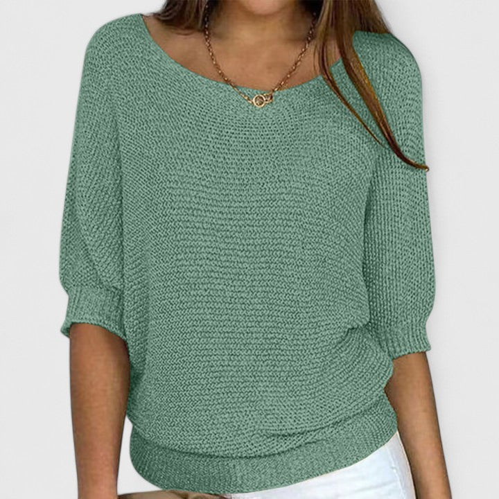 Jeanne | Pull en Tricot Sans Effort - Amélie Delaire