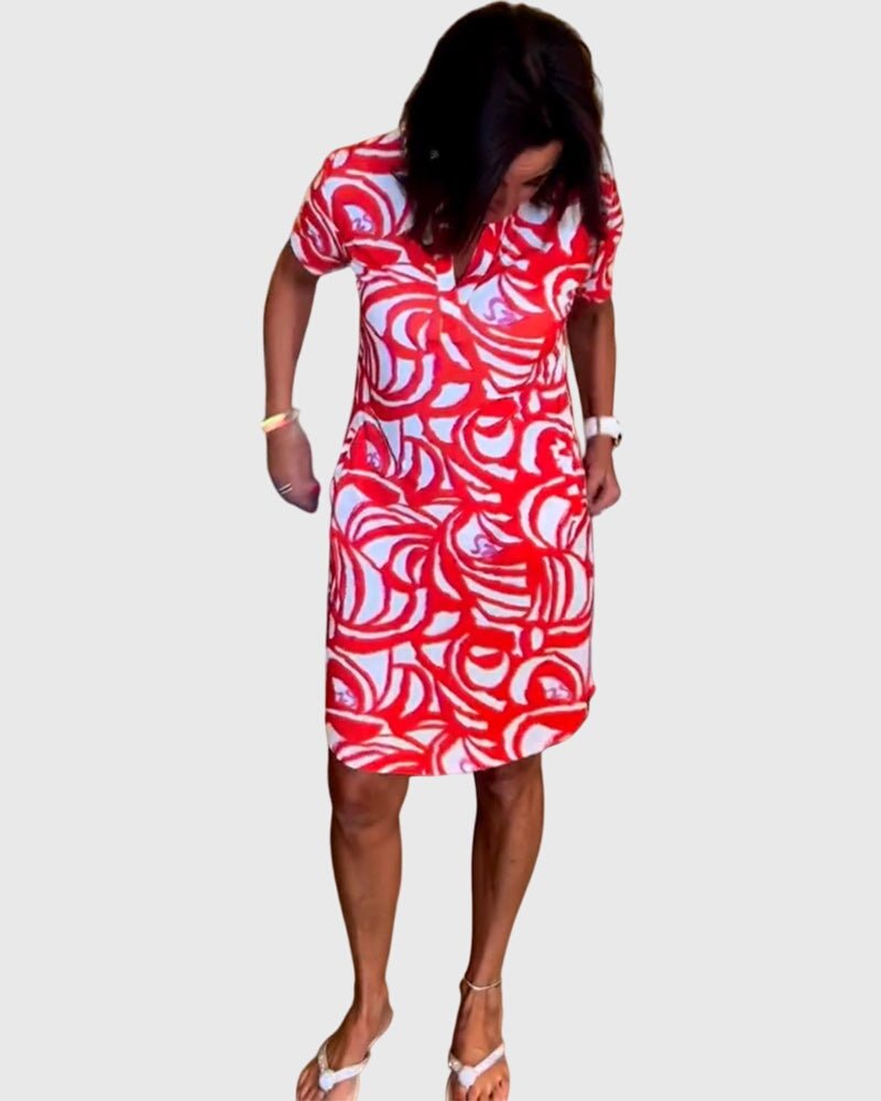 Jeanne | Robe de marche flatteuse Avenue - Amélie Delaire