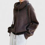 Jeanne | Sweat à Capuche Tricoté Confortable - Amélie Delaire