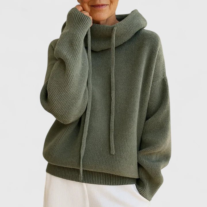 Jeanne | Sweat à Capuche Tricoté Confortable - Amélie Delaire