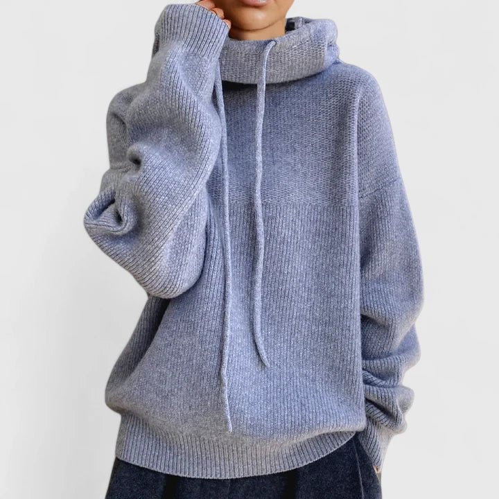 Jeanne | Sweat à Capuche Tricoté Confortable - Amélie Delaire