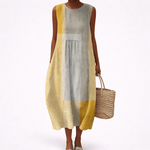 Joy - Robe d’Été Confortable Sans Manches - Amélie Delaire