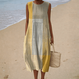 Joy - Robe d’Été Confortable Sans Manches - Amélie Delaire