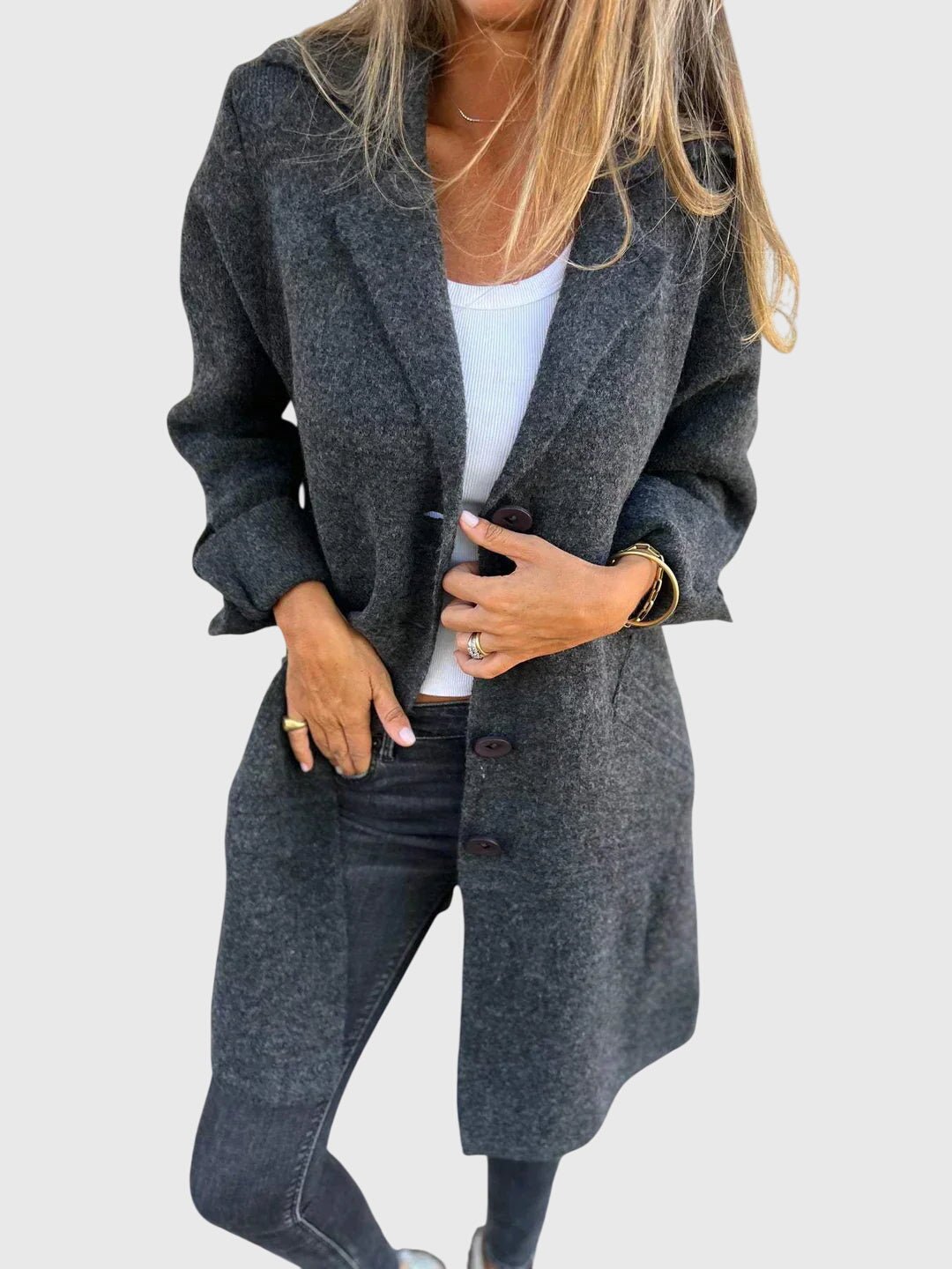 Lisa | Blazer avec Boutons - Amélie Delaire