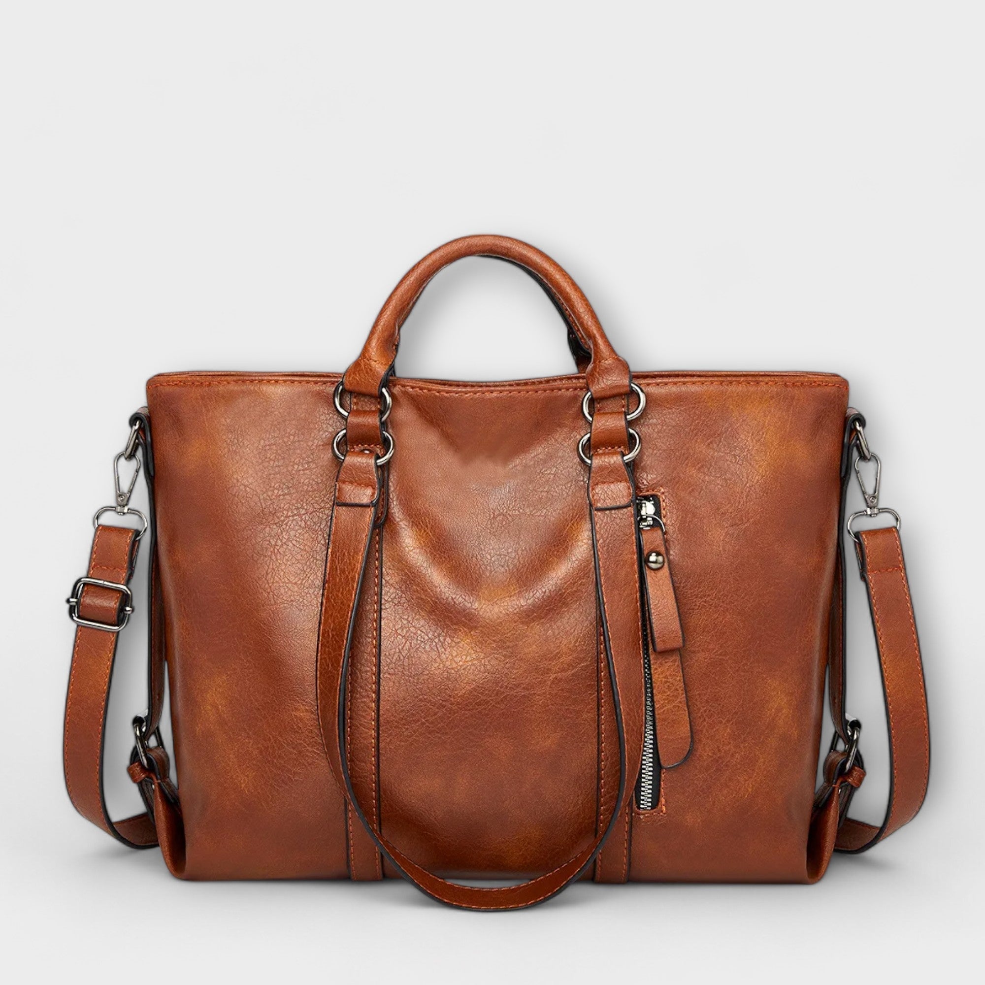 Lou | Grand Sac en Cuir - Amélie Delaire