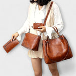 Louna | Ensemble de sacs vintage en 4 pièces - Amélie Delaire