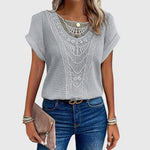 Lucie | Blouse Élégante Style Ibiza - Amélie Delaire