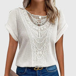 Lucie | Blouse Élégante Style Ibiza - Amélie Delaire