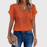 Lucie | Blouse Élégante Style Ibiza - Amélie Delaire