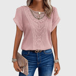 Lucie | Blouse Élégante Style Ibiza - Amélie Delaire