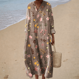 Maëlys - Robe d’Été Imprimée Flatteuse - Amélie Delaire