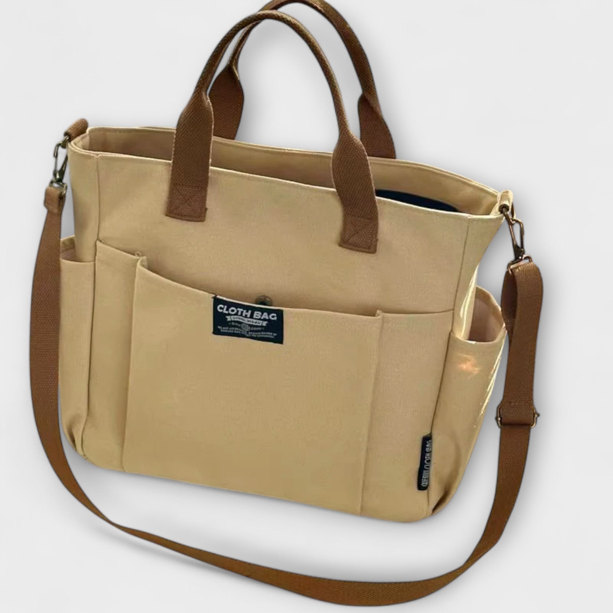 Néréa | Sac fourre tout en toile minimaliste - Amélie Delaire