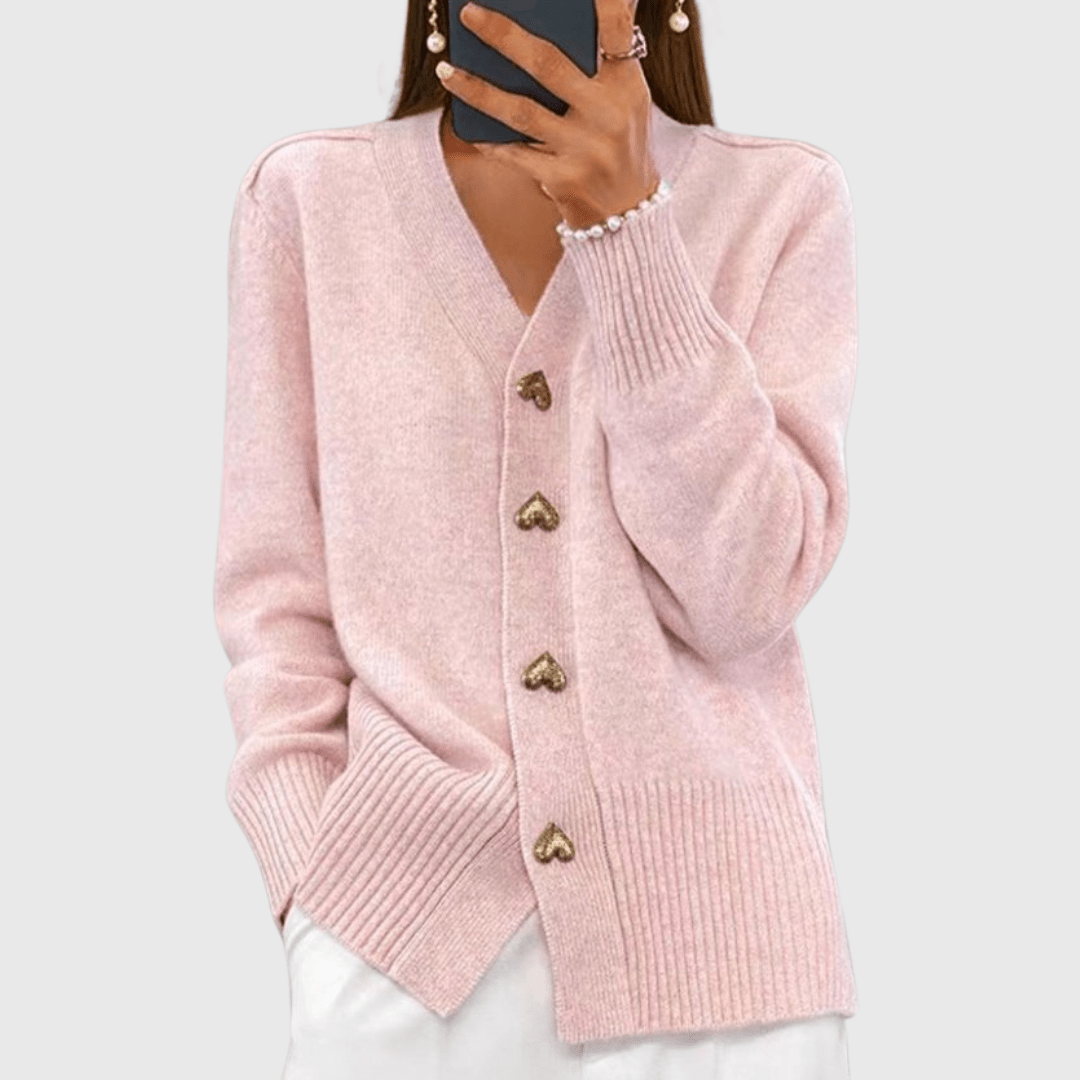 Nina | Cardigan en Tricot Élégant - Amélie Delaire