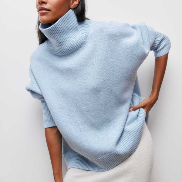 Nina | Pull Col Roulé Luxe - Amélie Delaire