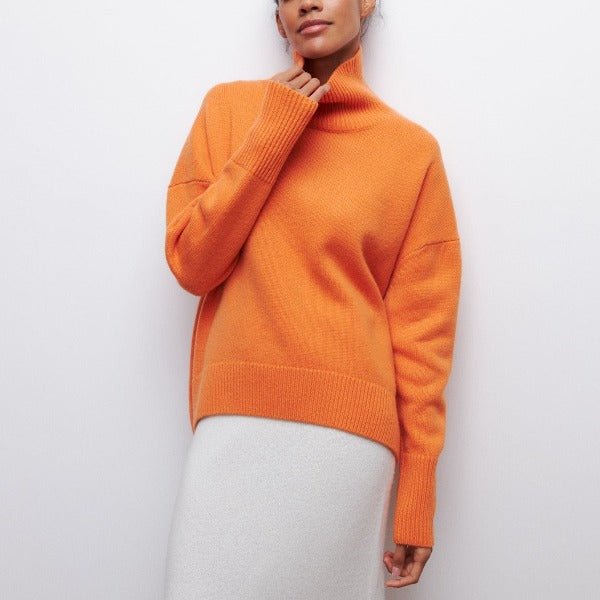 Nina | Pull Col Roulé Luxe - Amélie Delaire
