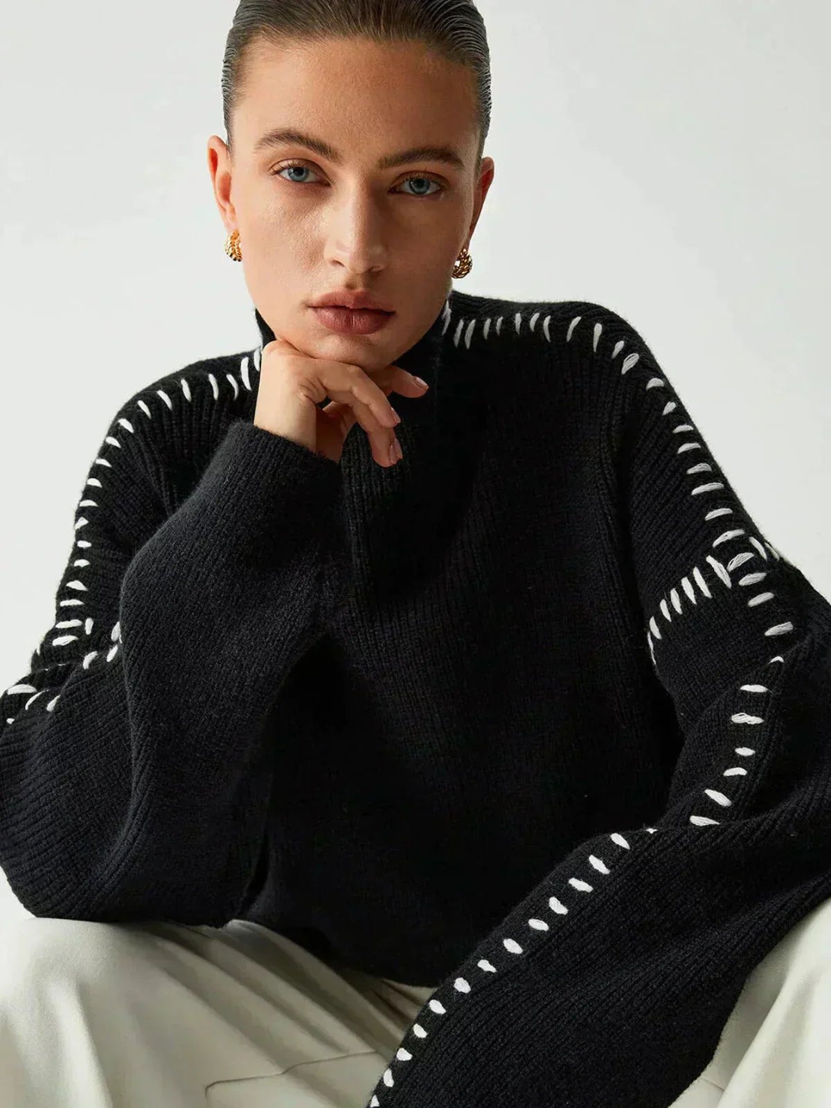 Nina | Pull Douillet - Amélie Delaire