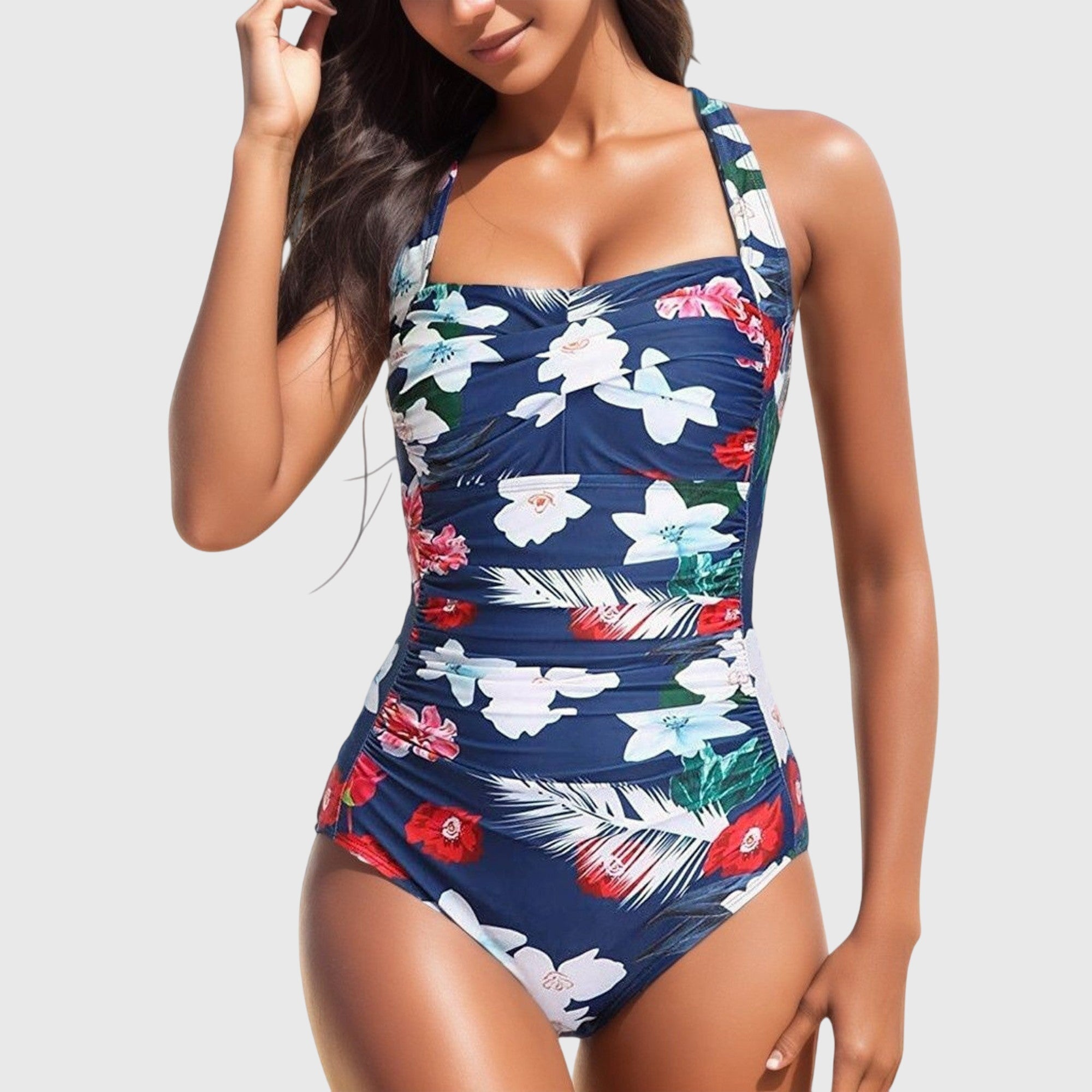 Raphaëlle | Maillot de Bain Floral Une Pièce - Amélie Delaire