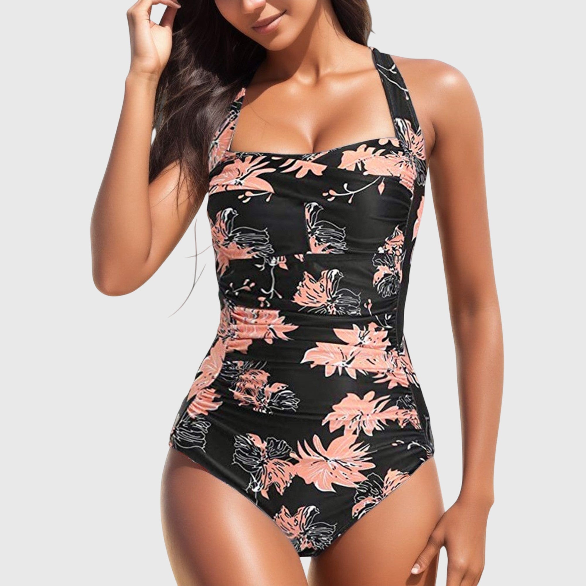 Raphaëlle | Maillot de Bain Floral Une Pièce - Amélie Delaire