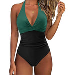 Rosalie | Maillot de Bain Sculptant à Col V - Amélie Delaire