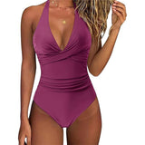 Rosalie | Maillot de Bain Sculptant à Col V - Amélie Delaire