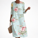 Rosalie - Robe longue fluide chic et confortable - Amélie Delaire