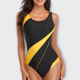Sabine | Maillot de bain une pièce sporty à découpes - Amélie Delaire