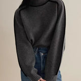 Sandrine | Pull élégant à col roulé - Amélie Delaire