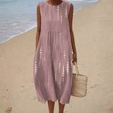 Sasha - Robe d’Été Confortable Sans Manches - Amélie Delaire