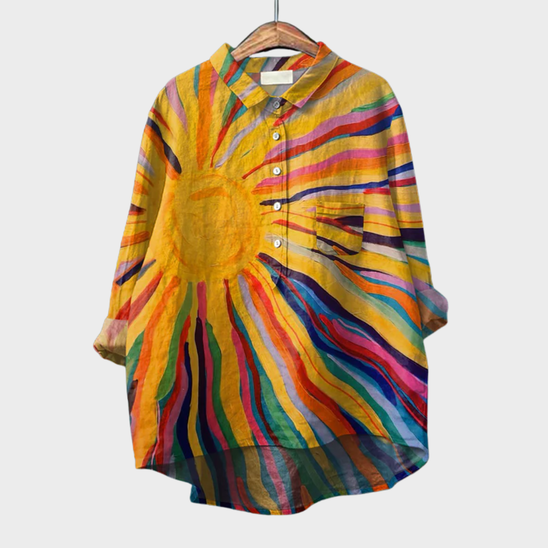 Solara | Blouse élégante d’été - Amélie Delaire