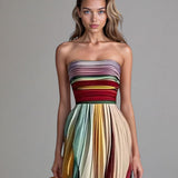 Talma | Robe A-Line Sans Bretelles Sans Effort