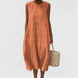Teresa | Robe Élégante avec Poches - Amélie Delaire