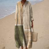 Tess - Robe d’Été Imprimée Flatteuse - Amélie Delaire